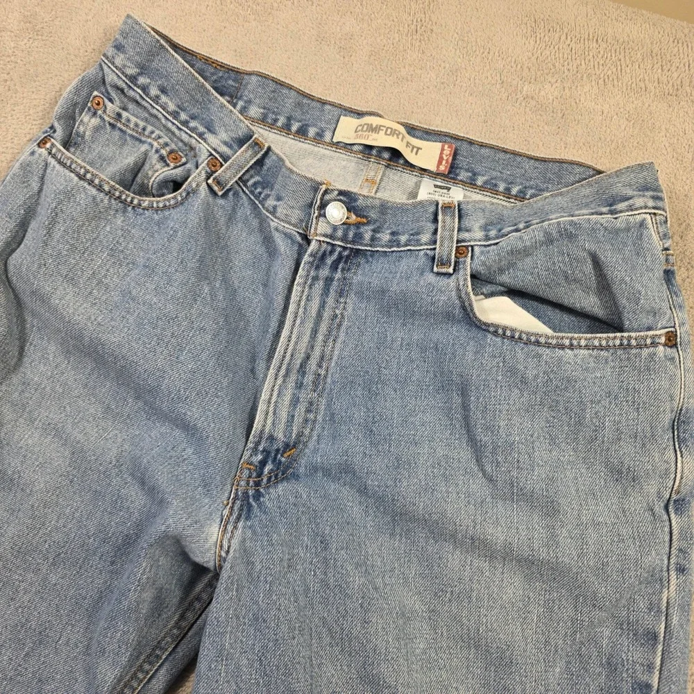 Levi 560 Jeans Mens 36x32 (Fits 36x30) Blue Comfort Fit Y2K Skater Denim